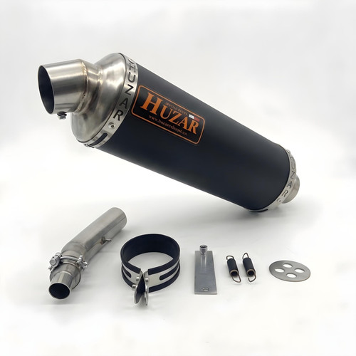 Muffler oval stainless - muffler, cm