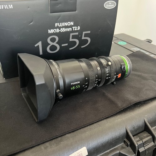 Fujinon 9 e mount - mk, 18-55