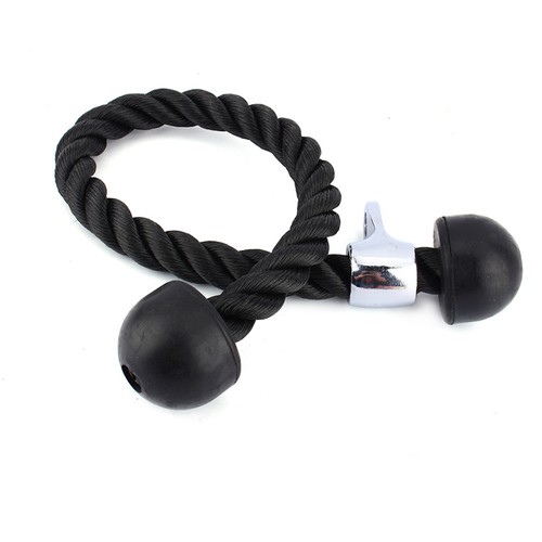 Tricep rope pull press - rope, down