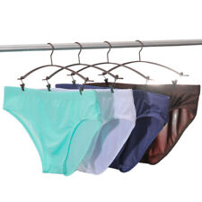 Mens Ice Silk Briefs Low-rise