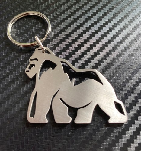 Silverback gorilla keyring - silverback,