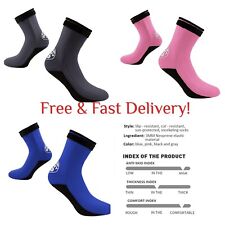 Neoprene Socks 3mm Beach Wild Swimming Paddle Board Sailing Warm Dry Wetsuit UK