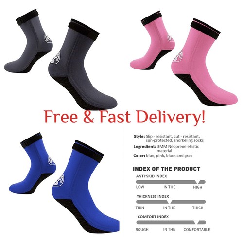 Neoprene socks 3mm - neoprene,