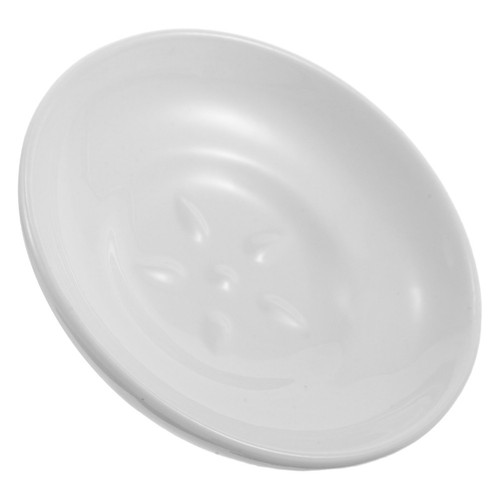 White ceramic soap - ceramic,