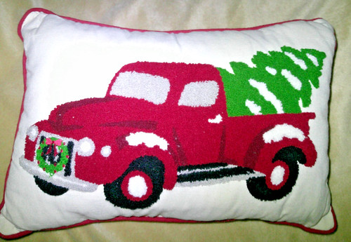 Decorative throw christmas red - decorative,