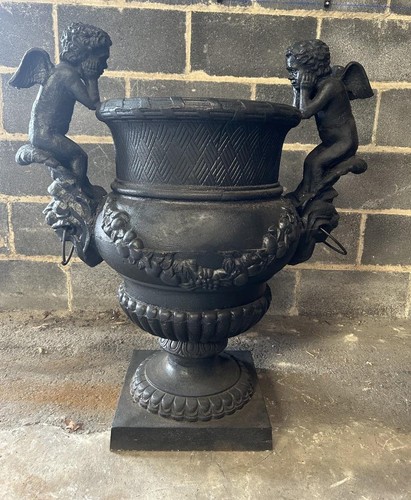 Cast iron garden - garden, planter