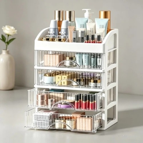 Large makeup organizer - organizer, clear