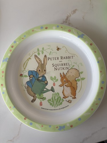 Childrens peter rabbit plate - childrens,