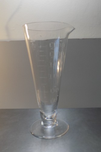Vintage glass conical - vintage, 8"