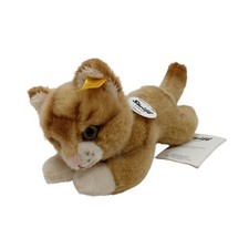 Steiff Mizzy Cat Plush 099427  Ginger Soft Plush Kitten with all Tags