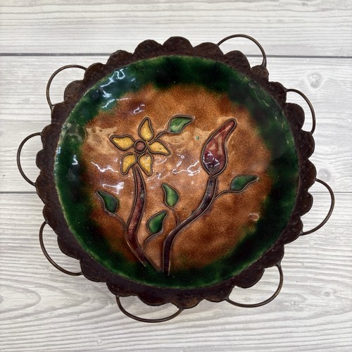 Vintage enamel copper - on,