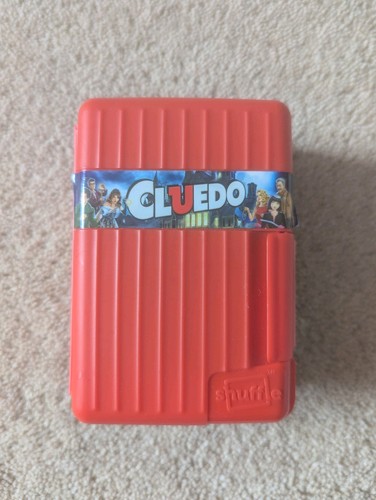 Cluedo shuffle card game fun - card,