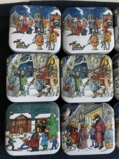 Emma Bridgewater Winter Scenes Christmas Xmas 1 x Small Tins Lidded NEW UNUSED