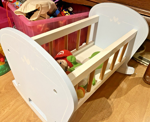 Gltc white wooden - wooden, doll