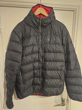Jack Wolfskin Men’s Black  Down Jacket. Size XL