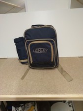 Henley Branded 4 Person Picnic Set Travel Hamper Backpack Bag