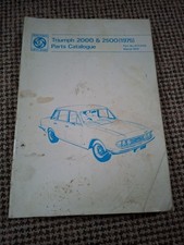 TRIUMPH 2000 AND 2500 SALOON