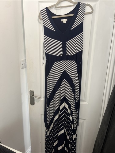 Monsoon navy and white - monsoon, maxi