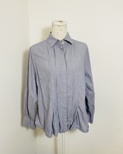 Poetry cotton pale - blue, blouse