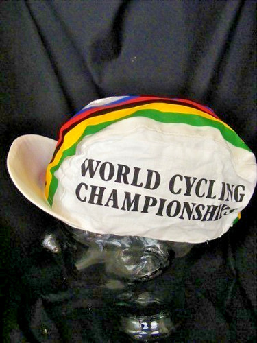 Vintage cycling cap - cap, printed