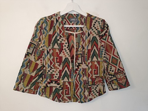 Apricot aztec tapestry - apricot,