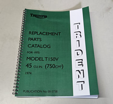  TRIUMPH TRIDENT T150V GENUINE