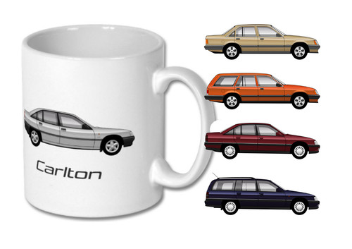 Mug vauxhall carlton - mug,
