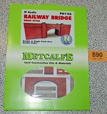 Metcalfe kit PN146 N gauge Brick Railway Bridge (890)