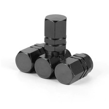 Pack of 4 Quality Metal Black