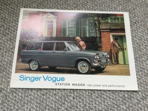 Singer vogue estate car - singer,