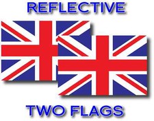 2x REFLECTIVE UNITED KINGDOM
