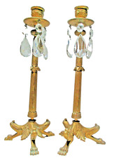 French empire gilt pair - empire,