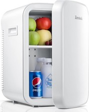 Zeroteek Mini  18 Litre 30 Cans Small Drink Fridge Cooler & Warmer Bedroom Car