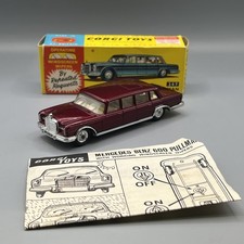 Corgi Toys 247 Mercedes-Benz 600 Pullman Vintage with Working Wipers, Boxed VGC