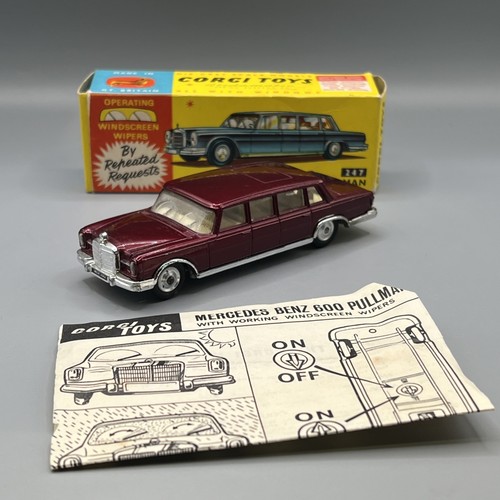 Corgi toys 247 mercedes - toys, mercedes-benz