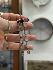 Rainbow Moonstone Drop