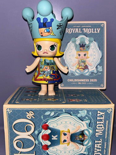 Pop mart royal molly 100 - royal,