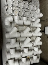 50mm Solvent Weld White Waste Pipe Fittings