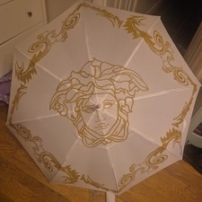 Versace Medusa Umbrella Gold &