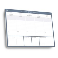 A4 Focus Work Planner Desk Pad