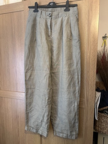 Primark edit linen trousers - linen,