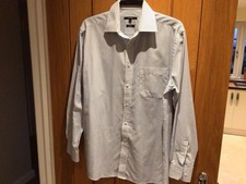 Mens Pin Striped Shirt 15.5 Collar NWOT 