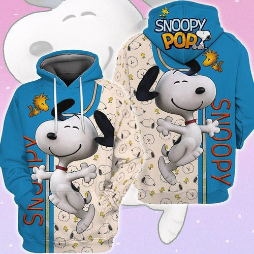 Snoopy hoodie blue - snoopy, over