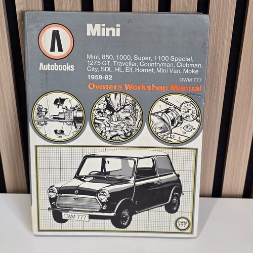 Classic mini workshop manual - classic,