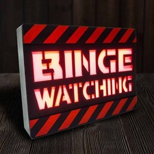 Binge Watching Lightbox –