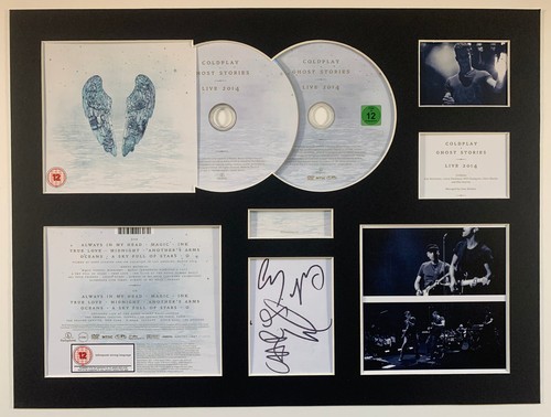 Coldplay signed autographed - coldplay,