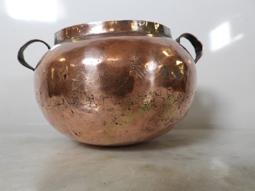 Old handmade copper - old,