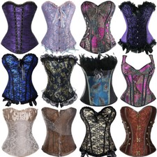 Ladies Bustier Corset Top Lace