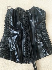 BNWT PVC Ann summers corset