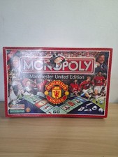 Vintage 2003 Limited Edition Manchester United Monopoly Game 100% Complete
